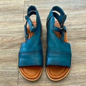 Sergio Tomani NWT Light Navy Sandals